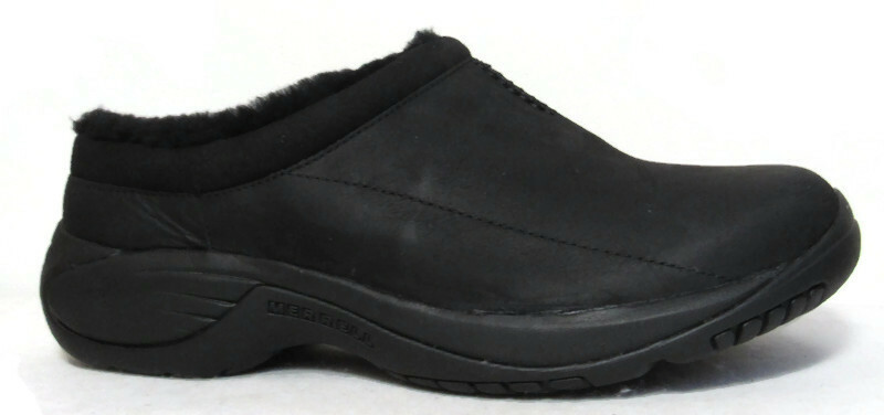 

MERRELL Encore Chill 2 Мужские черные лоферы Сабо без шнурков #J001909, Черный, J001909