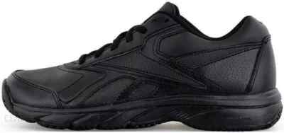 Reebok Work N Cushion Women's Slip Resistant Leather Shoes Black - V46974