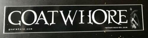 GOATWHORE - ECLIPSE OF AGES STICKER OFFICIAL DECAL ACID BATH PROMO STICKER 
