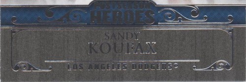 2013 Topps Update Series - Sandy Koufax #PH-6