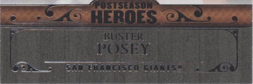 2013 Topps Update Series - Buster Posey #PH-11