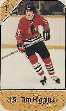 1982-83 Post Cereal - Tim Higgins #15