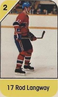 1982-83 Post Cereal - Rod Langway #17