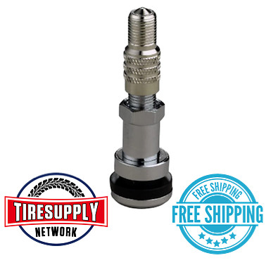 N-1600 Ford F Series Tire Valve Stem (10 Pcs) FedEx Dual Seal Cap Alcoa Aluminum