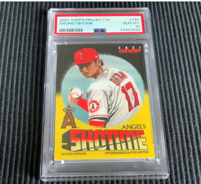 Topps Project70® Card 748 - Shohei Ohtani by Jacob Rochester