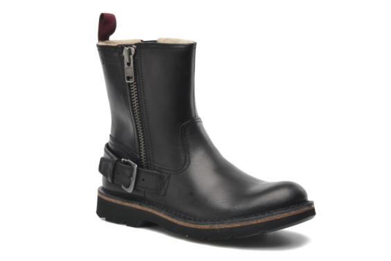 CLARKS CLARKS & NORTON M MELLOR REISSVERSCHLUSS BROWN LEA WARM LINIE UK 7,8,9,10,11,12