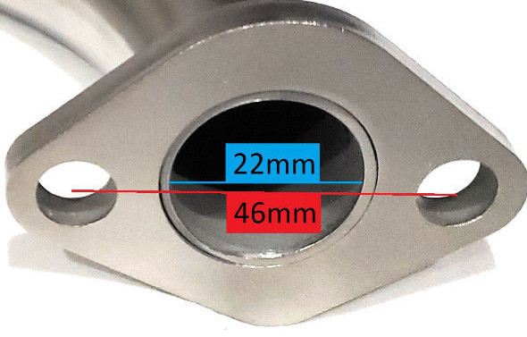 Mini Bike custom Exhaust Header Pipe for Predator 212cc & Honda GX200.