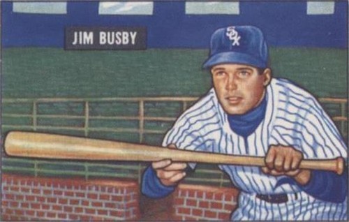 1986 C.C.C. 1951 Bowman Reprints - Jim Busby #302