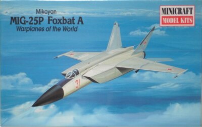 1/144 Minicraft Mig-25P Foxbat A scale model kit 14428 sealed