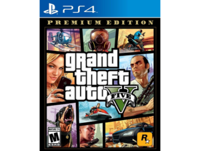 Grand Theft Auto V Premium Edition GTA 5 PS4 Sony PlayStation 4