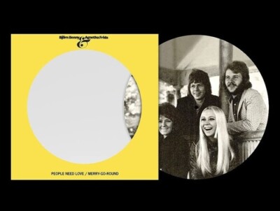 ABBA - People Need Love / Merry-Go-Round [New 7'' Vinyl] Picture Disc, Holland -