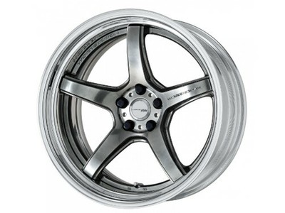 WORK EMOTION T5R 2P 20x9.5J/11.5J Glim Silver set of 4 for 370Z from JAPAN