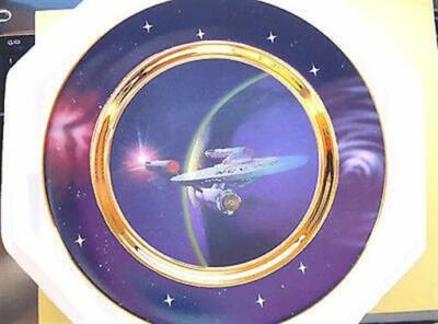 Star Trek Hamilton Collector Plate: WARP SPEED: Ships in Motion, 1997 RARE MIB