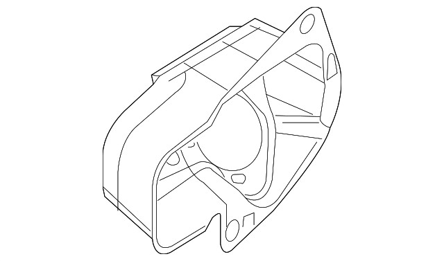 2011-2016 Ford Super Duty Fuel Tank Filler Pipe Housing