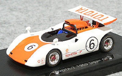 Ebbro 43711 Toyota 7 Japan Kangnam 1969 No. 6 Orange 1/43 scale