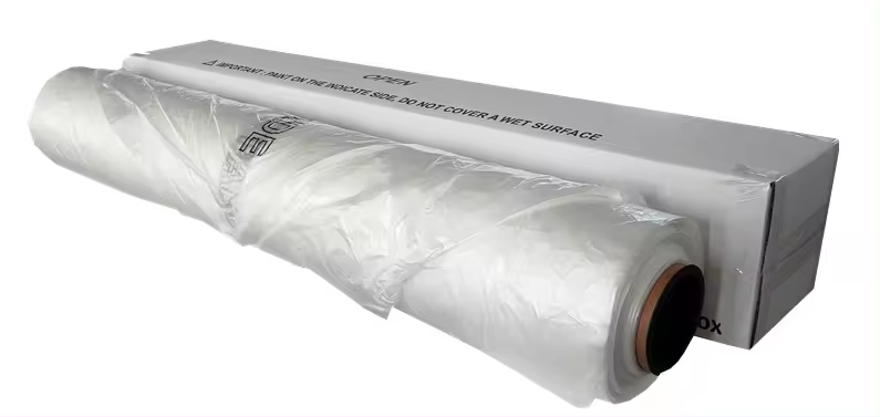 Plastic Sheeting Covering, 16FtX350Ft - Automotive Paint & Construction Masking