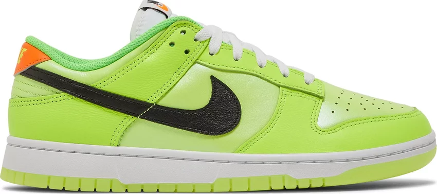 

Мужские кроссовки Nike Dunk Low SE Volt Green Black Orange FJ4610-702 10, Зеленый, Nike Dunk Retro Low
