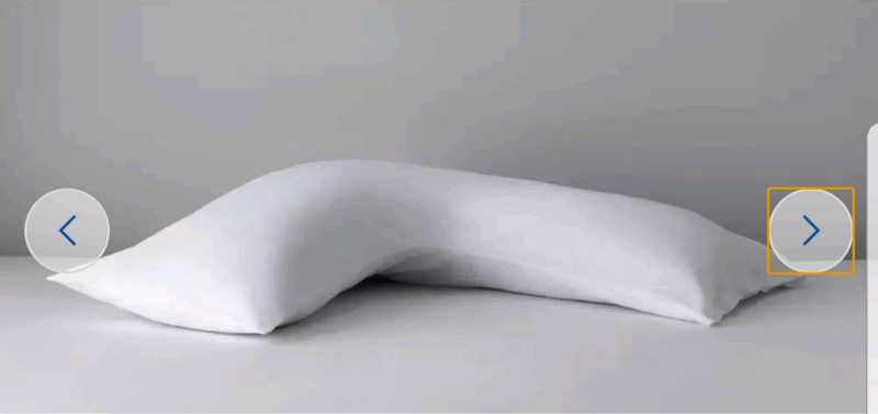 V pillow cases argos 2025