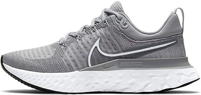 

Женские беговые кроссовки Nike React Infinity Run FK 2, серый/белый, 6 B(M) США, Nike React Infinity Run