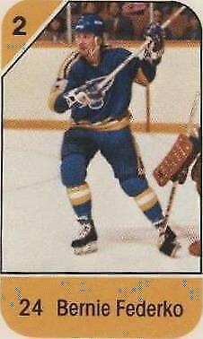 1982-83 Post Cereal - Bernie Federko #24