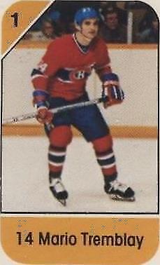 1982-83 Post Cereal - Mario Tremblay #14