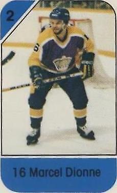1982-83 Post Cereal - Marcel Dionne #16