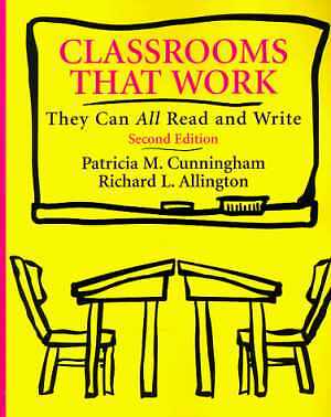 Classrooms That Work: They - Paperback, by Cunningham Patricia M. - Acceptable n