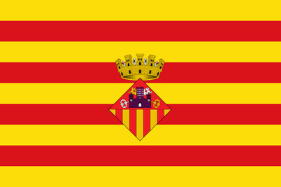 Spain Catalonia Flag Badalona Barcelona Girona Lleida Mataró Reus Rubí Terrassa