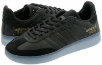 adidas Samba RM Black Shock Cyan