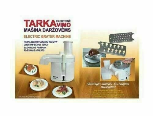 ELECTRIC GRATER MACHINE TO MAKE PASTELES - Guayadora Personal de Verduras - 110V