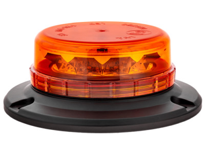 Lightbar UK 3 Bolt Mount LPB R65 Rotating Flashing Amber LED Strobe Beacon