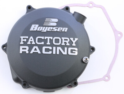 Boyesen Factory Clutch Cover BLK Suzuki RMZ450 2005-2007 Black OEM CC-26B