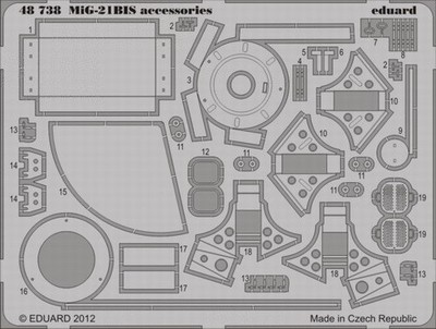 Eduard 148 MiG21Bis Accessories 40EDU41 48738