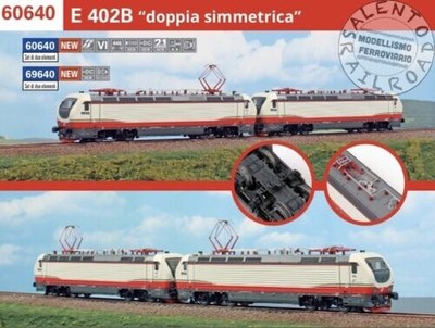 Acme 60640 Set Of 2 Locomotive Electric FS E402B Frecciabianca Age VI