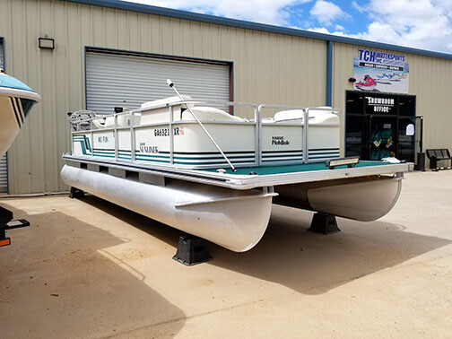 1998 Harris Flote Bote Super Sunliner Pontoon