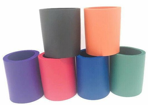 6 Assorted Original OLD  Style Blank Thick Foam Can & Bottle Coolers for project