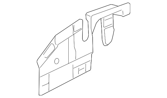 Genuine Ford Splash Shield 6E5Z-16102-B