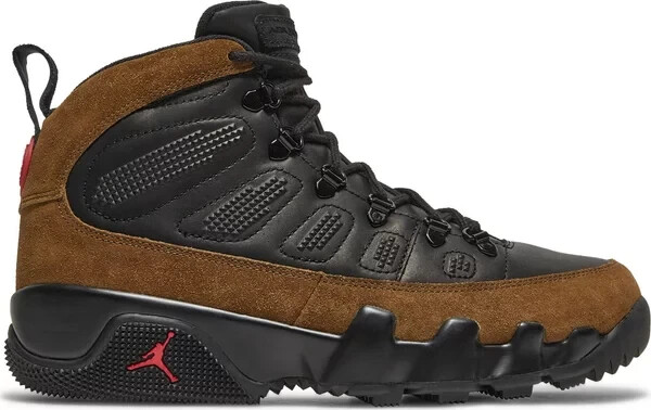 

Ботинки Air Jordan 9 IX Retro NRG оливковый, черный, красный AR4491-012, мужские, размер 9,5, новинка, Olive, Air Jordan 9