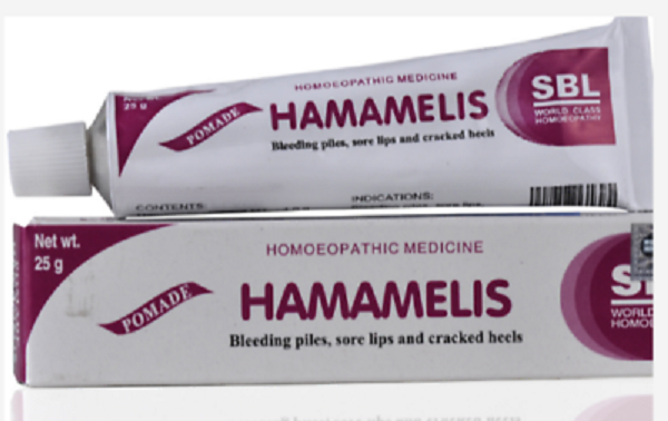 Hamamelis Unguento (25gm) Per Sanguinamento Emorroidi, Fenditure SBL Omeopatica