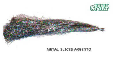METAL SLICES LF TINSEL PIATTO SILVER 5619020 COSTRUZIONE ARTIFICIALE MARE TRAINA