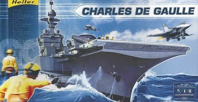 Heller 52905 1:400 Charles De Gaule Nuovo