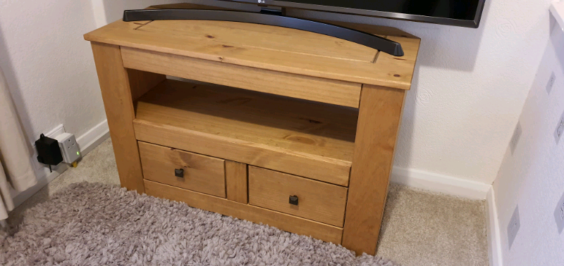 Wooden TV Entertainment Unit in Middlesbrough, North ...