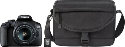 Canon Spiegelreflexkameras EOS 2000D Value Kit (EF-S 18-55mm) B-Ware