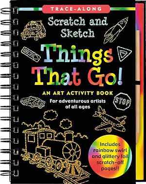 Scratch and Sketch Things That Go! - Spiral-bound, by Mara Conlon - Good