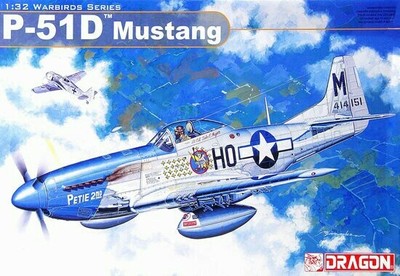Dragon 3201 1/32 Scale North American P-51 D Mustang Warbirds Series