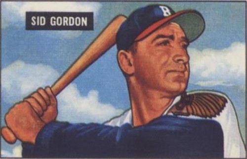 1986 C.C.C. 1951 Bowman Reprints - Sid Gordon #19