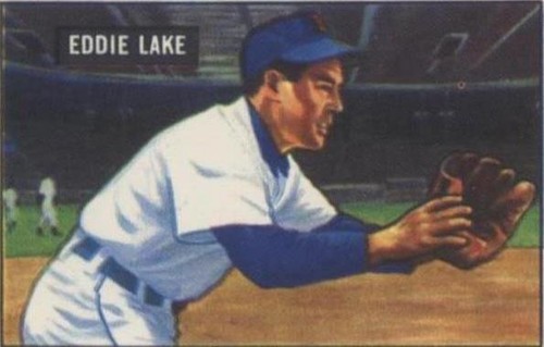 1986 C.C.C. 1951 Bowman Reprints - Eddie Lake #140