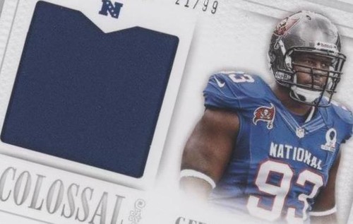 2013 Panini National Treasures Gerald McCoy #15