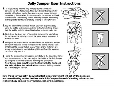 Jolly Jumper - Stand for Jumpers and Rockers - Baby Exerciser - Baby Jumper