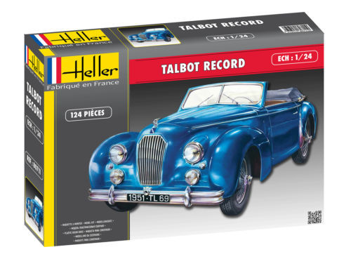 Heller 56174 - 1:43 Kit De Démarrage Renault 4 CV - Neuf